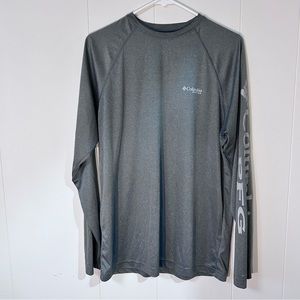 Columbia Men's PFG Terminal Tackle Heather Long Sleeve Shirt